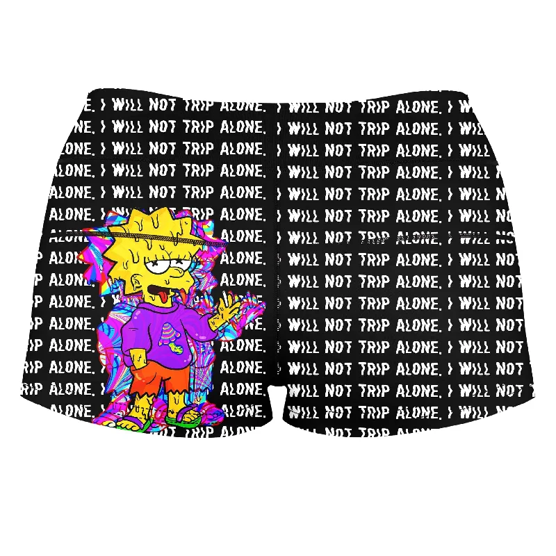 tripping-with-her-high-waisted-womens-shorts