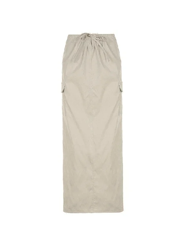 vintage-pocket-long-cargo-skirt