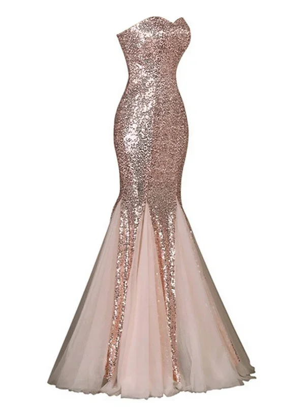 vintage-sequin-strapless-dress