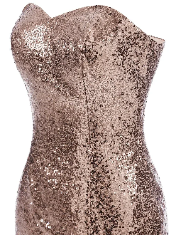 vintage-sequin-strapless-dress