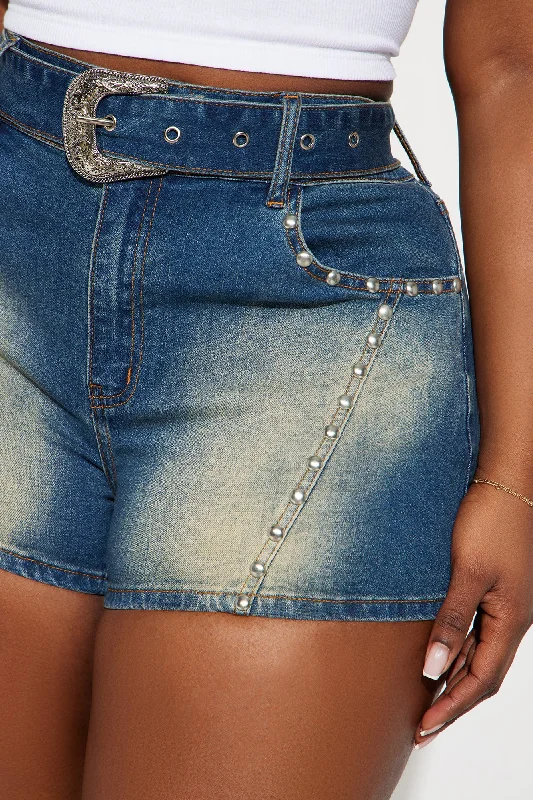 well-established-belted-denim-shorts-dark-wash