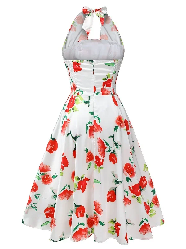 white-1950s-watercolor-rose-halter-dress