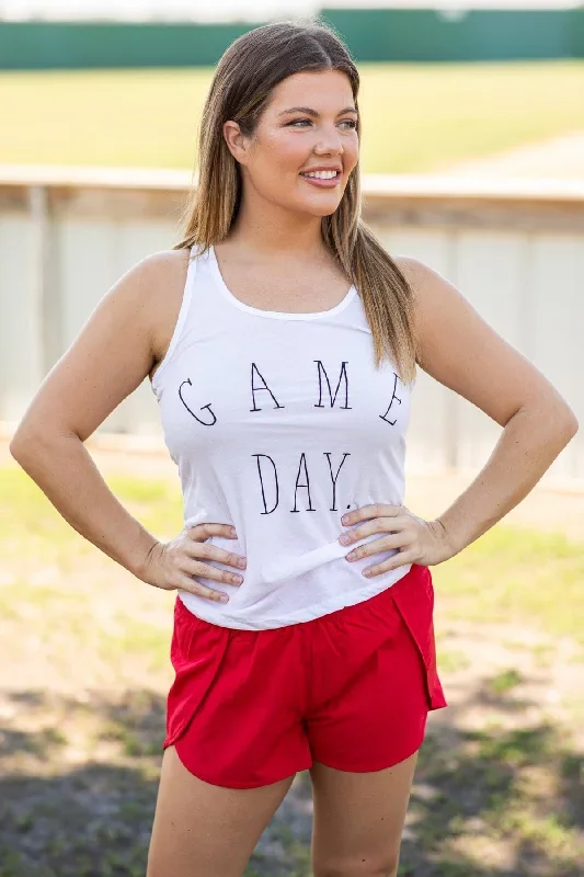 white-game-day-graphic-tee