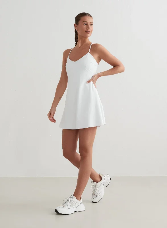 white-sense-strap-dress