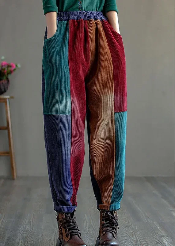 women-colorblock-thick-corduroy-patchwork-fall-pants